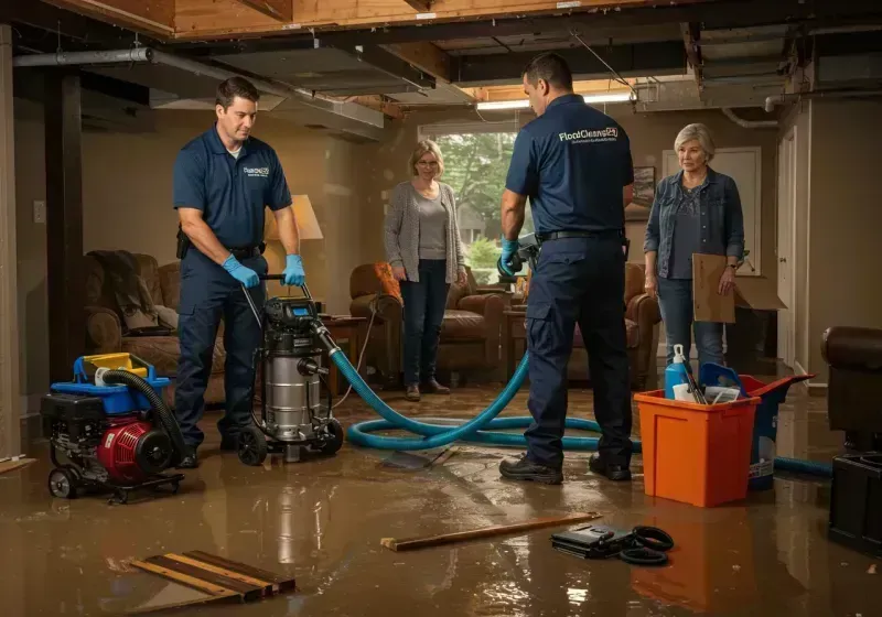 Basement Water Extraction and Removal Techniques process in Camden, TN